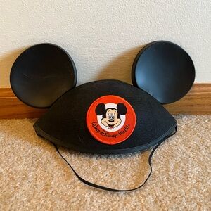Disney Black Mickey Mouse Ears Cap